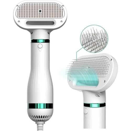 Secadora Para Perro Dryer Pet Hair Dryer For Dogs Grooming Portable Adjust Temperature Low Noise Comb Brush Fur Blower Seche