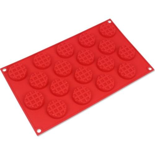 Family Silicone Waffle Mold Maker Pan Microwave Baking Cookie Cake Muffin Bakeware Tools Kitchen Accessories Supplies D722