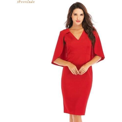 Skoonlado Office Summer Dresses