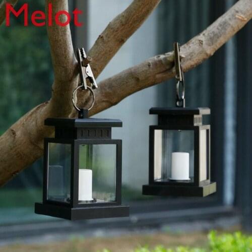 Solar Outdoor Decorative Lights Waterproof Outdoor Villa Garden Lamp Garden Landscape Balcony Candle Light