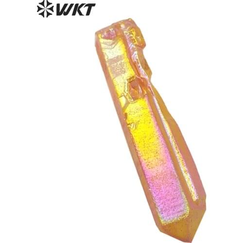 WT-G128 Gorgerous orange crystal quartz point ,fashion orange crystal quartz point for women