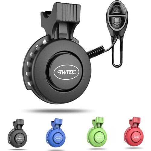 Electric Bike Horn 120 db Cycling Bicycle Scooter Horn 4 Sound Modes with Rechargeable Battery Waterproof Bicycle Accessories