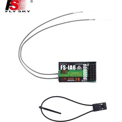 10pcs Flysky FS-iA6 6CH 6 Channel Remote Control Receiver Compatible Flysky i4 i6 i10 GT2E GT2F GT2G Transmitter