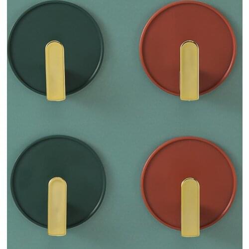 Thicken 4Pcs Durable Smooth Edges Wall Organizer ABS Wall Organizer Minimalist for Bathroom