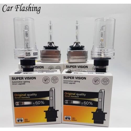 Car Flashing 2Pcs D1S D2S D3S D4S xenon HID Bulbs HID headlight D1 D2 D3 D4 D1R D2R D3R headlamp light 4300K 6000K 8000K 10000K