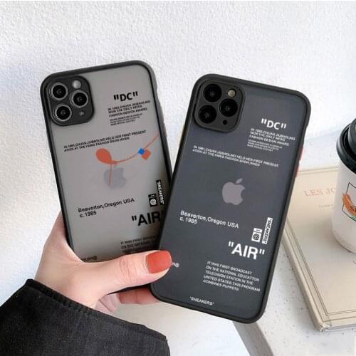 Hot Off Sports Shoes Brand Phone Case For Iphone 12 Mini 11 X XS Max XR 7 8 6 5 Plus Sneakers ins White Label Luxury Hard Cover