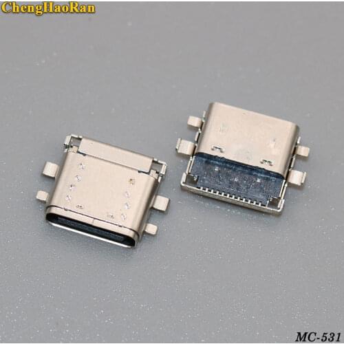 ChengHaoRan 1-5PCS Micro mini USB Charging jack Connector Socket charger Port type-c For Asus ZenPad s 8.0 Z580 Z580CA P01MA