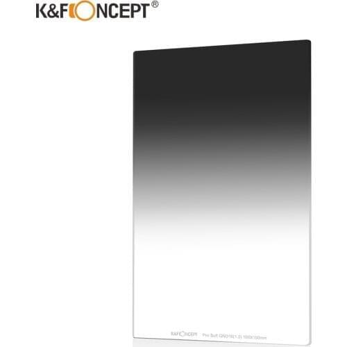 K&F Concept ND16(1.2) Square Neutral Density ND16 Filter Multi Coated 100X150mm pro Soft Grad Compatible with hold bag