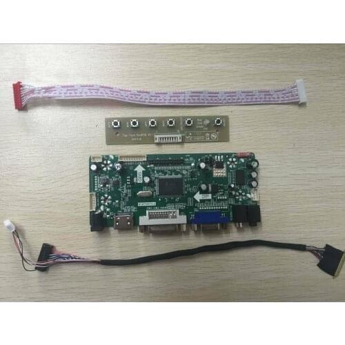 Latumab kit for LP156WH2(TL)(A1) HDMI + DVI + VGA LCD LED LVDS Controller Board Driver Free shipping