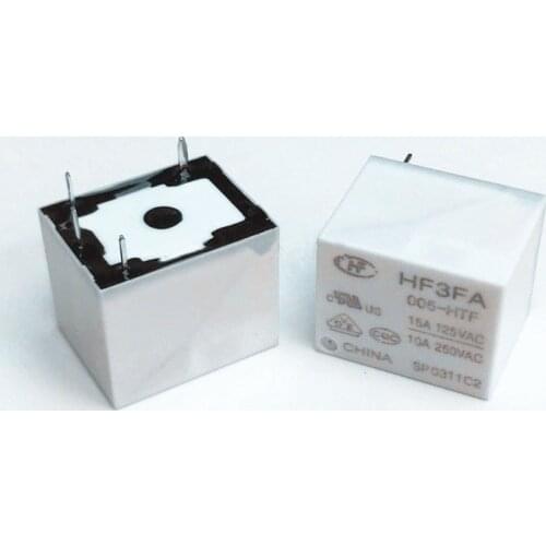 HOT NEW 5V relay HF3FA 005-HTF HF3FA-005-HTF 5VDC DC5V 5V 10A 250VAC 4PIN