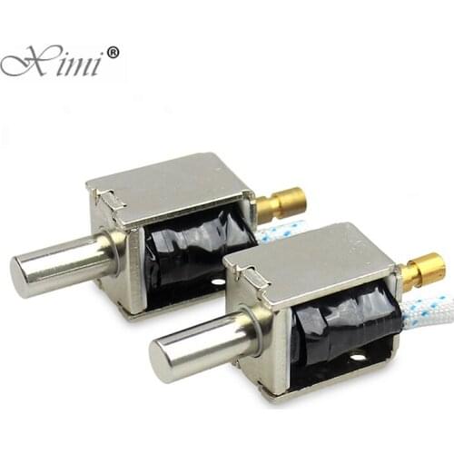 Mini Portable DC12V Electromagnetic Lock Small Electronic Lock Electric Bolt Cabinet Lock for Shared Devices Automation Equipmen