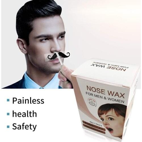 Newest 50g Nose Waxing Hair Removal Wax Kit for Men Women