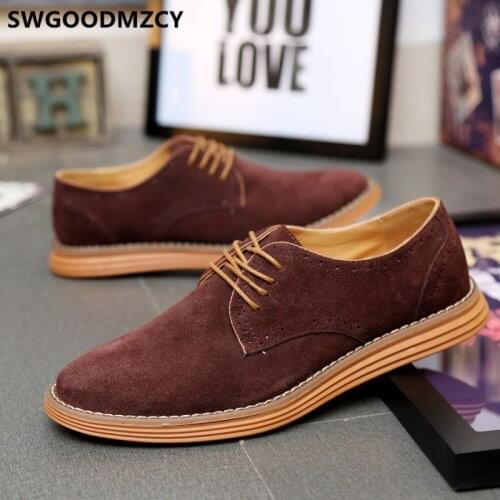 Casual Shoes Men Suede Shoes Men Leather Fashion Breathable Plus Size Mens Luxury Shoes Men Designer Shoes Comfortable Ayakkabi