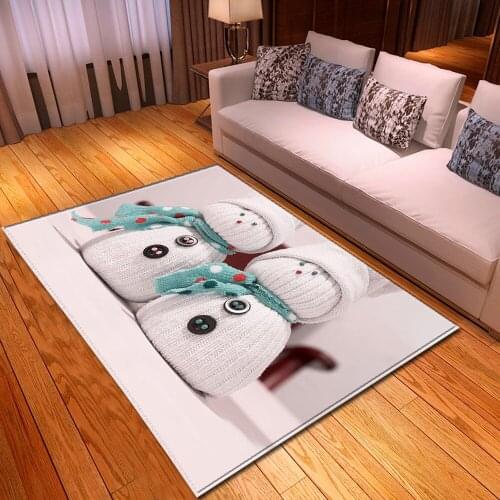 Christmas Kitchen Antiskid Floor Mat Xmas Home Entrance Doormat Living Room Bedroom Area Year Decoration Modern Carpets New Rugs