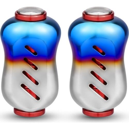 RUNCL 2Pcs/Lot Fishing Reel Handle Knob Dia for Baitcasting Wheel Reel Machined Metal Fishing Rocker Knob