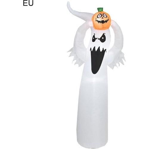 1.8M Halloween Decorations Inflatable Ghost Pumpkin Outdoor Terror Scary Props Inflatable Toy Haunted House Supplies
