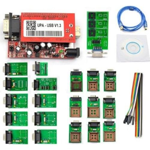 UPA USB Programmer V1.3 and UPA Main Unit and S UPA USB Adapter eeprom board for ECU Chip Tunning UPA USB 1.3 free ship