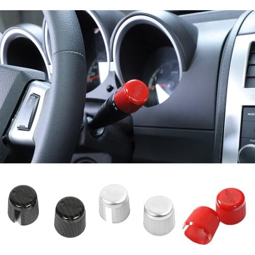 ABS Interior Headlight Windshield Wiper Switch Cover Trim Fit for Jeep Liberty Dodge Nitro 2007-2012 Car Accessories