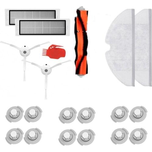 For Xiaomi Roborock S50 S51 S5 Parts Mop Cloths Main Brush HEPA Filter Side Brush Vacuum Cleaner Accessories
