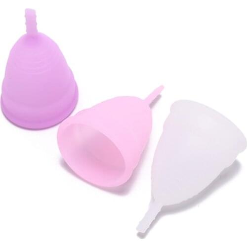 Randomly Feminine Hygiene Menstrual Cup S L Silicone Coppetta Mestruale Coupe Menstruelle Moon Period Cup Menstrual Cup