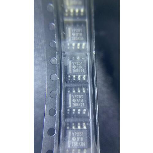 10pcs/lot SN65HVD251DR SN65HVD251 65HVD251 VP251 SOP8 100% NEW Original free shipping