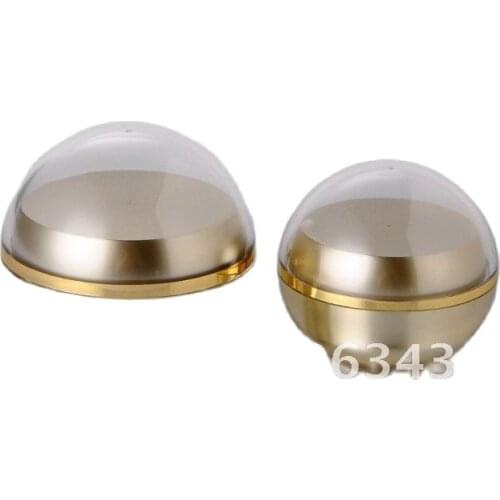 15G gold ball shape acrylic cream jar, cosmetic jar