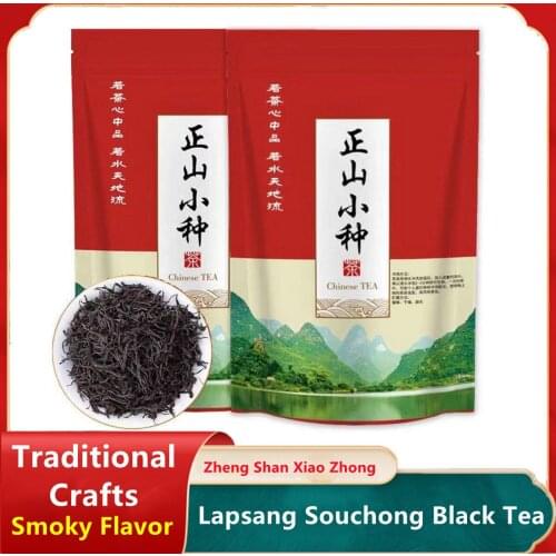 2021 5A Quality Smoke ZhengShanXiaoZhong Superior Lapsang Sauchong Tea the Green food For Health Care Lose Weight