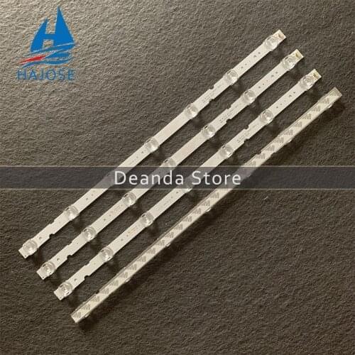 4PCS LED Backliht Strip GIC49LB43-3030F2.1D 49HR330M07A0 V3 4C-LB4907-HR01J For 49A260 49A26149F6F 49D6 49V2