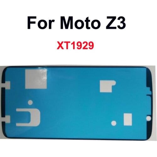 50pcs Original For Moto Z3 Back Cover Adhesive For MOTO XT1929 Lcd Screen Back Cover Adhesive Glue MOTOZ3 Display Sticker Glue