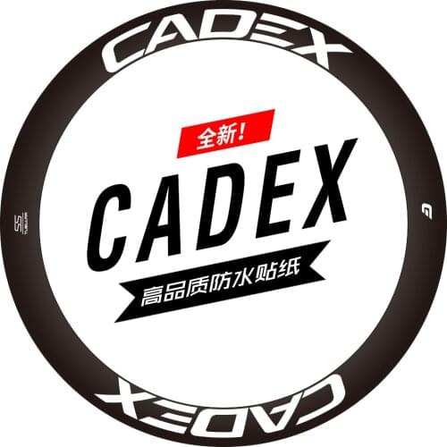 700c road bicycle carbon wheelset sticker 30/38/40/50/55/60/80/88mm brand road bicycle wheels sticker for CADEX CCC TCR