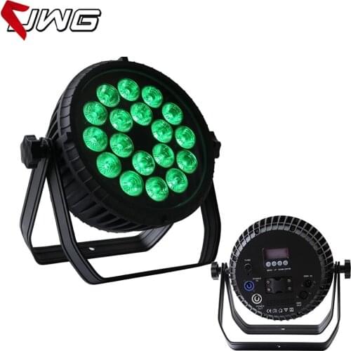 Free Shipping New RGBWA UV 6in1 18x18W Led Par Light DMX 512 6CH/10CH Stage Party DJ PAR Lighting, for Indoor Club, Party Show