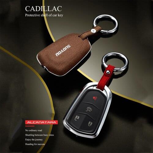 Car Remote Key Case Fob Cover Protect For Cadillac CTS ATS 28T CTS-V Coupe SRX Escalade SRX ATSL XTS 2015 Smart Key accessories