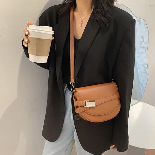 Designer Small Bag 2021 New Fashion All-match Brown Messenger Single Shoulder Bag Purses Luxury Brand Handbags