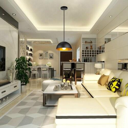 E27 Modern Pendant Lamp Hanging Light 110V-240V Iron Nordic Lamps For Bedroom Dining Room Suspension Luminaire