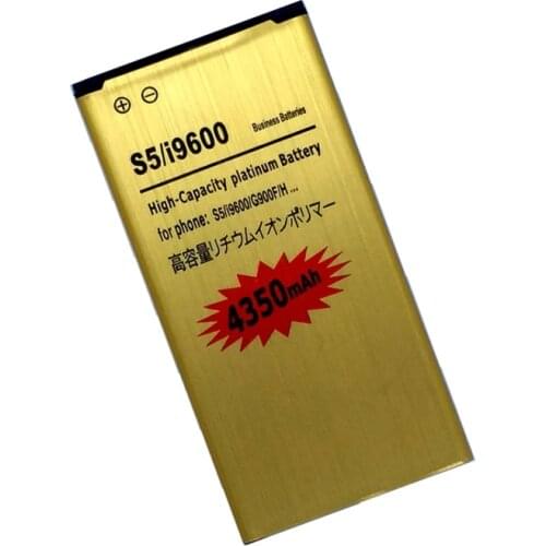 EB-BG900BBU Internal for Samsung Galaxy S5 i9600 G900F G900S S 5 Rechargeable Phone Battery Accumulator Bateria EB-BG900BBE