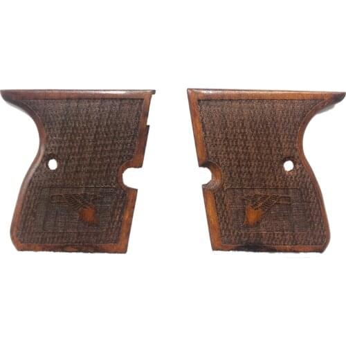 Kevin ZP98 Compatible (Magnum Research Micro Desert Eagle ME380 Compatible) Laser Cut Wooden Grip Mod1