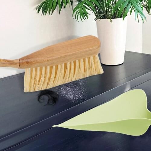 Mini Broom Bucket Combination Dust Shovel 2pcs/set Household Cleaning Brush Bamboo Handle Home Cleaning Products Small Broom Set