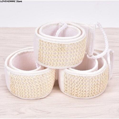 1 Pc Unisex Soft Exfoliating Loofah Shower Bath Back Brush Strap Massage Spa Scrubber Sponge Body Brush Skin Health Cleaning