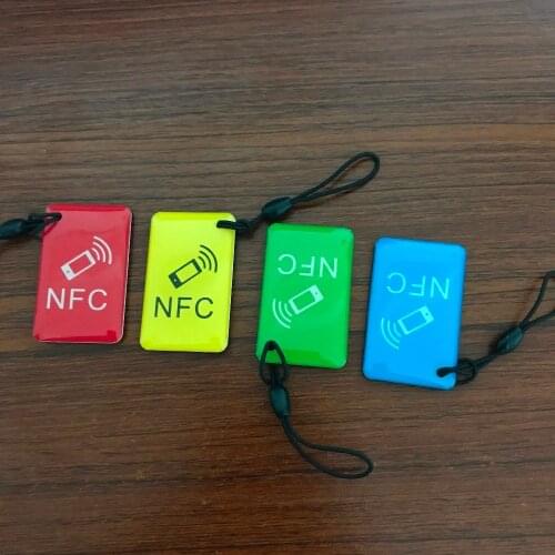 NFC Tags 213 203 13.56mhz Rfid Smart Card Label for Samsung Galaxy S6 Note3 Nokia Nexus7 Sony Xperia LG HTC Xiaomi colorful