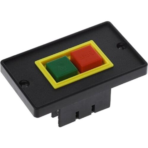 2021 New AC 380V 2KW I/O On Off Start Stop Push Button Switch 6 Screw Terminals