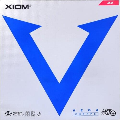 Original Xiom Blue Vega Europe Table Tennis Racket Rubber Ping Pong Sponge Tenis De Mes