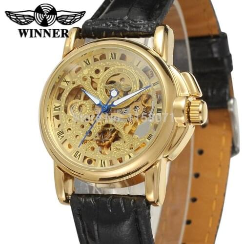 Женские часы с кожаным ремешком T-WINNER China At AliExpress