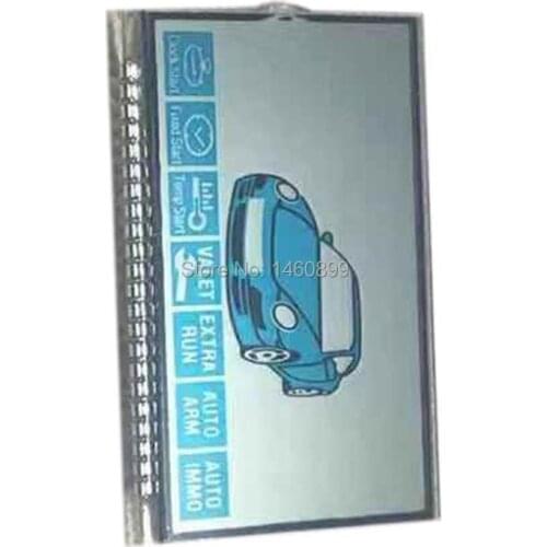 C9 Lcd display Screen For Russian Version Two Way Car Alarm System Keychain Starline C9 LCD Remote Control Key Fob Chain