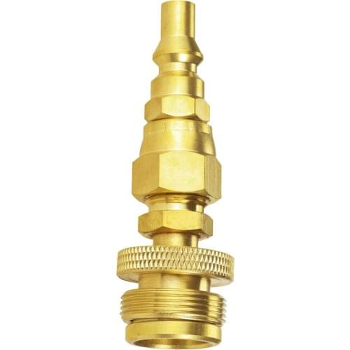 1Pc 1lb Propane Disposal Adapter with 1/4" Quick Connect Disconnect Adaptor for One Pound Portable Camper Grill Stove