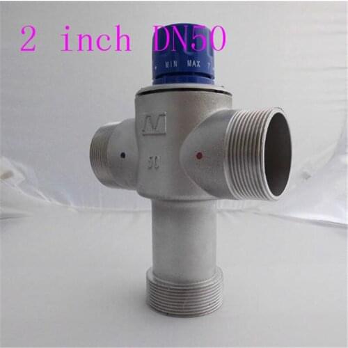 2 inch DN50 thermostatic mixing valve thermostatic valve / thermostatic system / automatic temperature control valve
