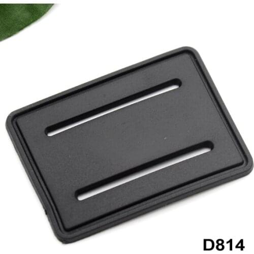 50pcs D814F-50mm 2" Plastic shoulder pad for backpack webbing strap Belt Webbing Pad Patches free shipping
