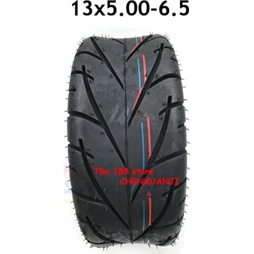 13x5.00-6.5 Tubeless tyre Vacuum Tire for 13 Inch Motorcycle FLJ K6 Electric Scooter wheel Accessories