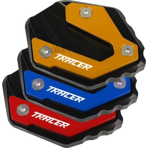 For Yamaha TRACER 900 MT09 2014 2015 2016 2017 2018 2019 2020 2021 Motor Kickstand Foot Side Stand Extension Pad Support Plate