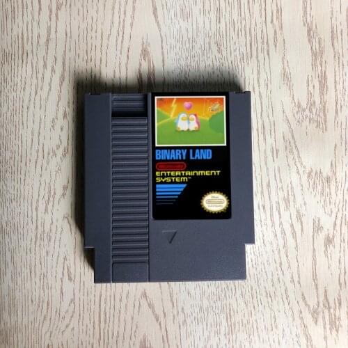 Binary Land - 72 pins 8bit game cartridge