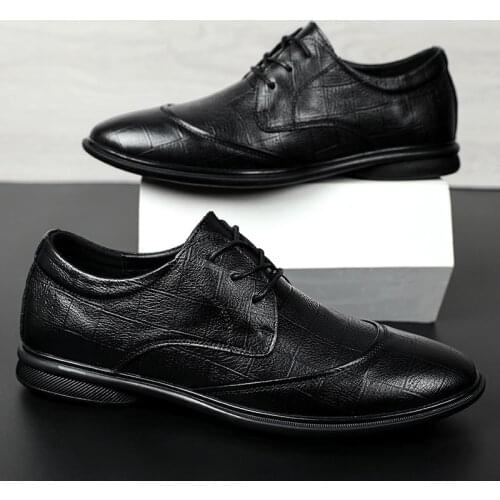 New Loafers Shoes Men Autumn Fashion Mocasines Footwear Brand Driving Shoes Comfy Leather Durable British Style Men Casual Shoes